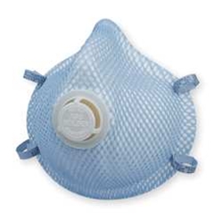 Particulate respirator w/ valve M/L