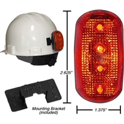 Red LED Safety Hard hat Light